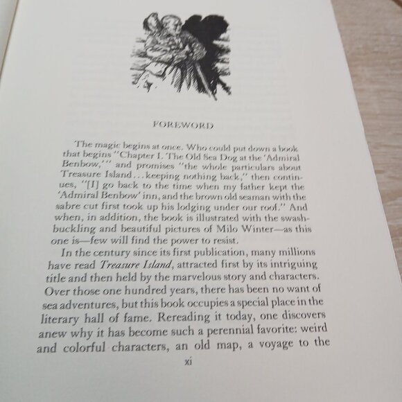 1986 Robert Louis Stevenson Treasure Island Hardcover McNally & Company - Picture 11 of 12